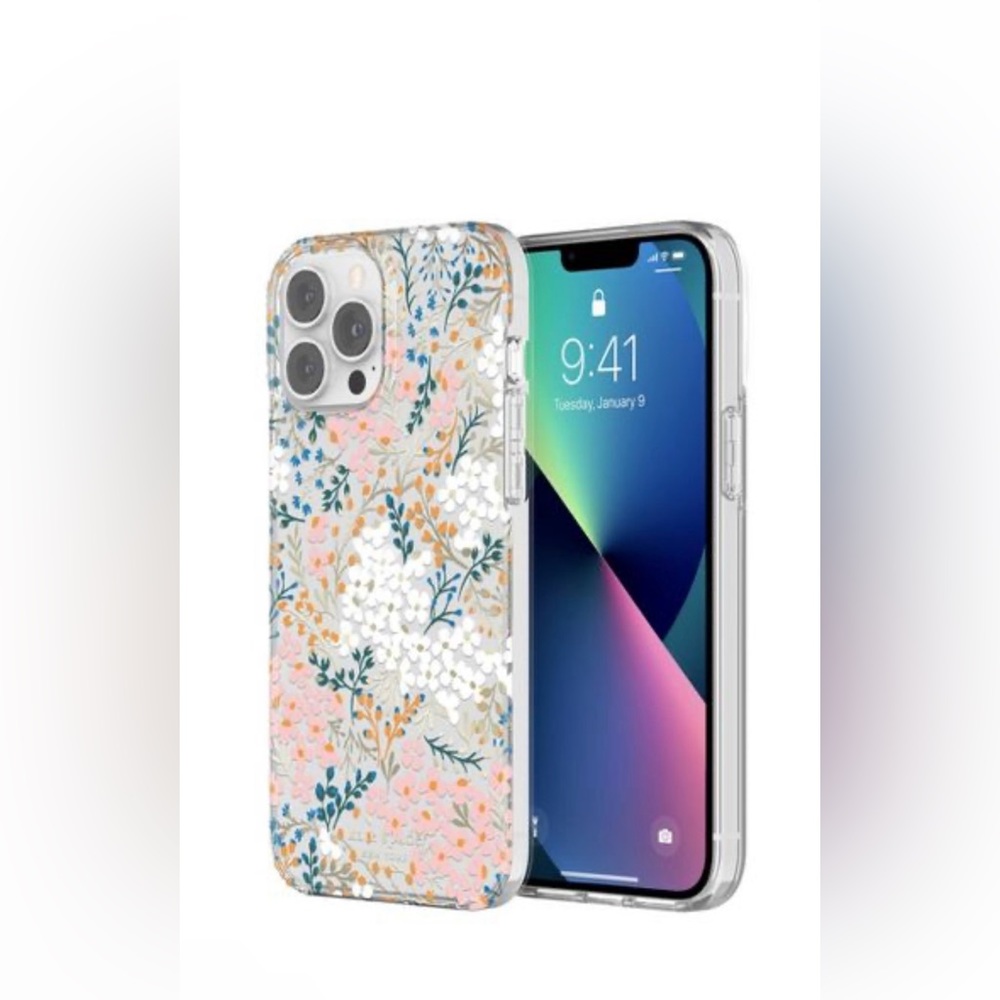 NIB Kate Spade floral phone case for iPhone 13 Pro
